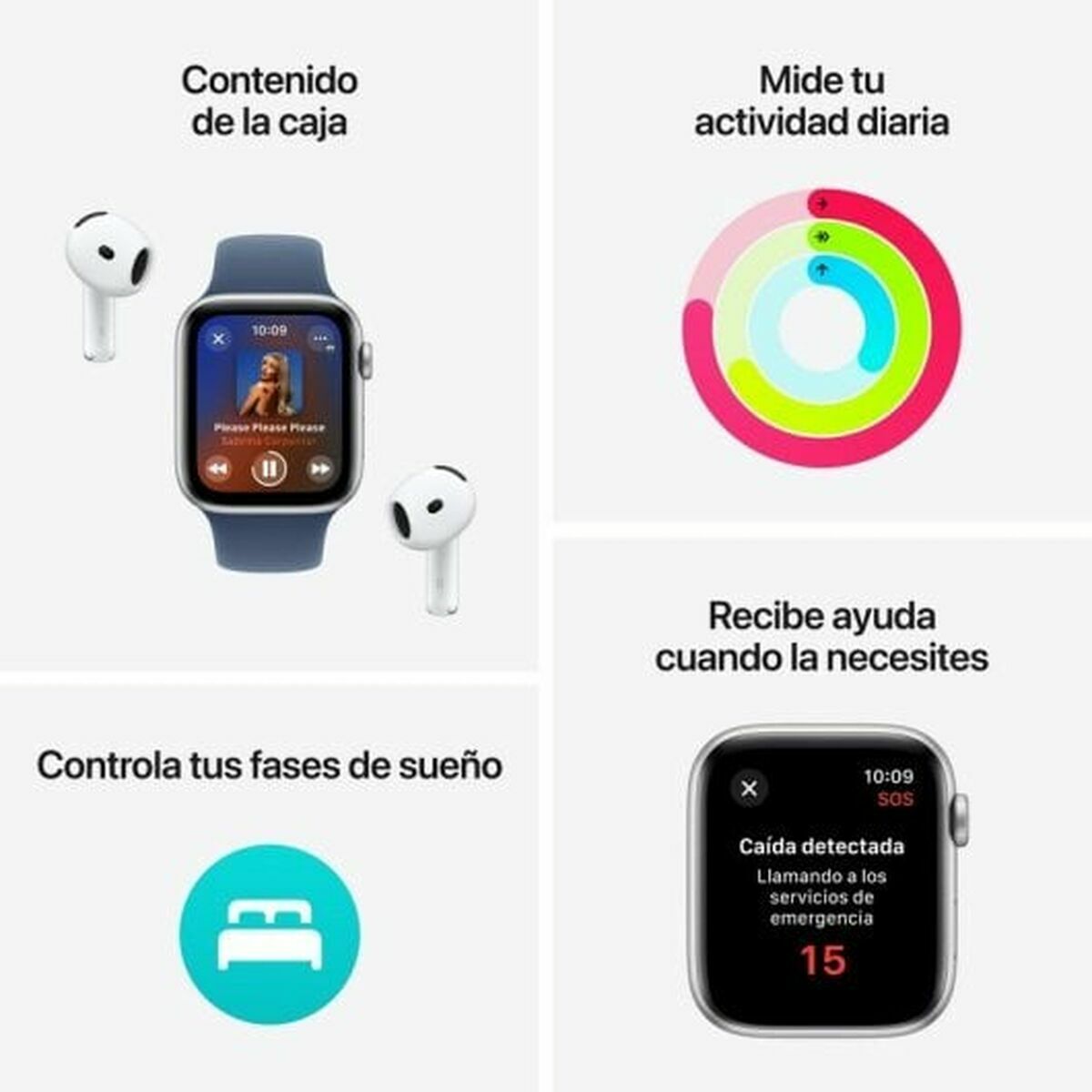 Vīriešu Pulkstenis Apple MXGD3QL/A Tumši Zils